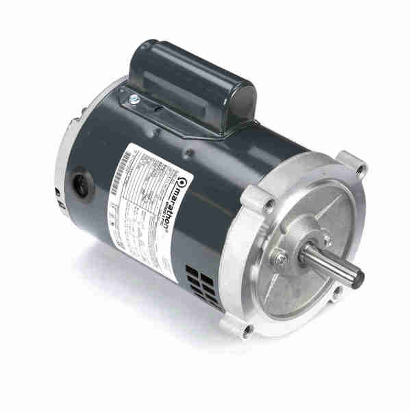 Marathon 0.33 Hp Single Phase Hvac/R Motor, 1 Phase, 3600 Rpm, O211 O211